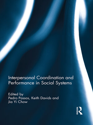 cover image of Interpersonal Coordination and Performance in Social Systems